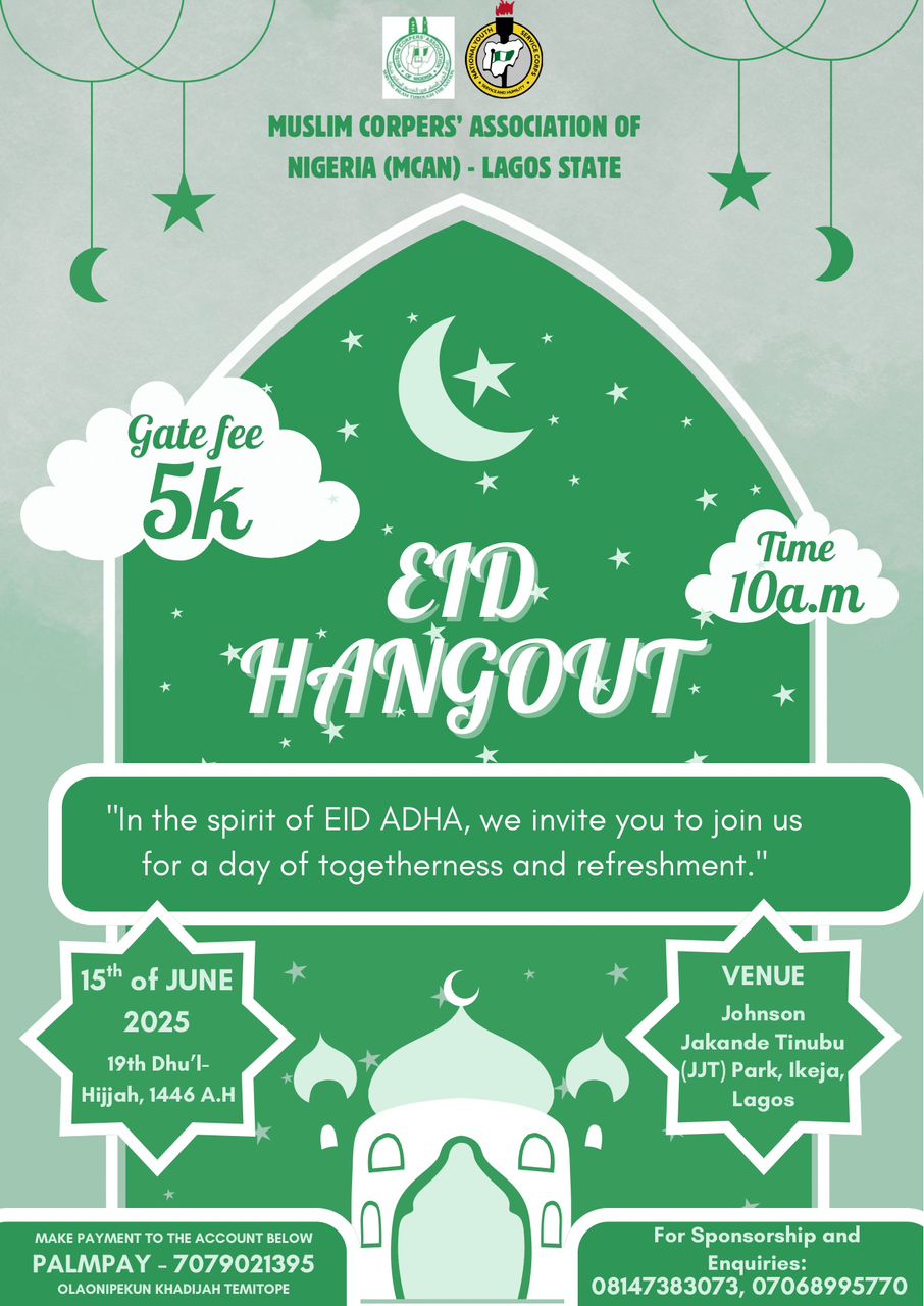 MCAN Lagos Eid Hangout 2025